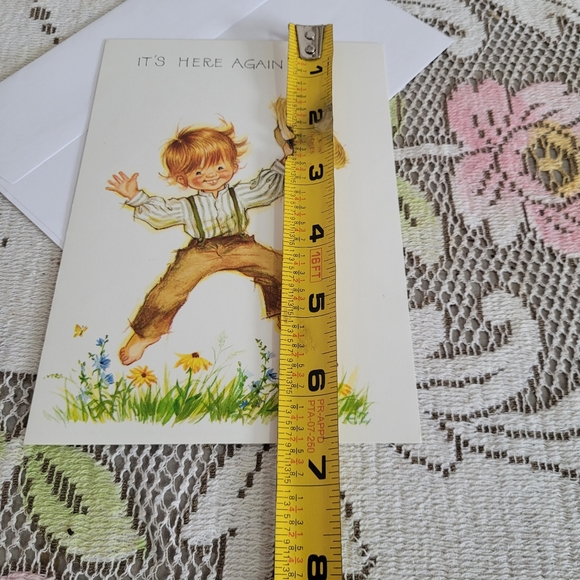 Vintage Birthday Card - Picture 5 of 5